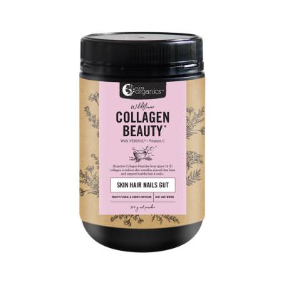 Nutra Organics Collagen Beauty with Verisol + Vitamin C Wildflower 300g